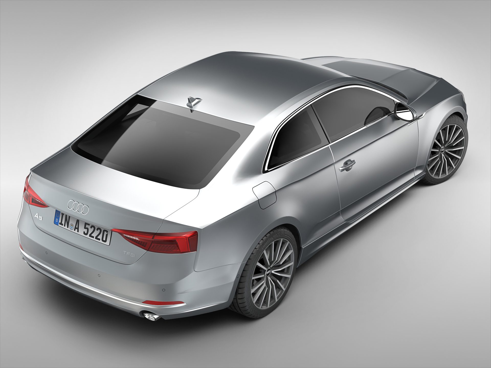 3d model audi car