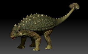 ankylosaurus 3d model
