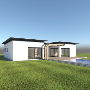 single house 3d model