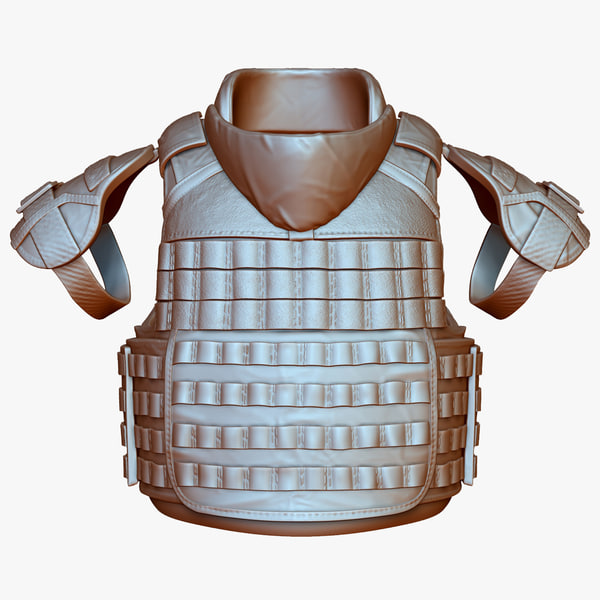 zbrush modular vest rmv 3d model