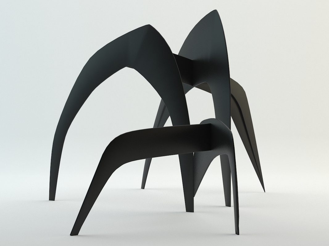 3ds alexander calder sculpture