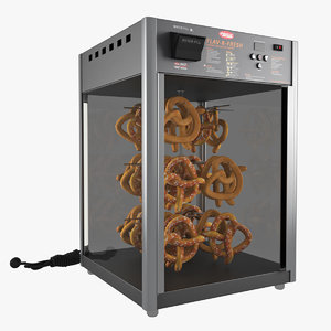 pretzel warmers 3d max