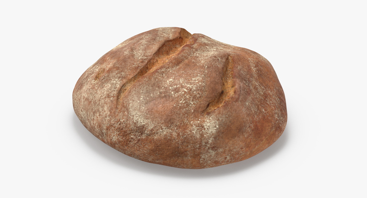 bread loaf 04 3d max