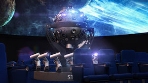 3d model planetarium projector