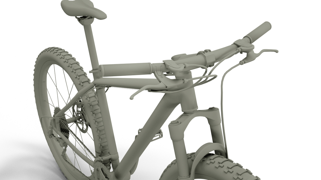 3d Mountain Bike Model