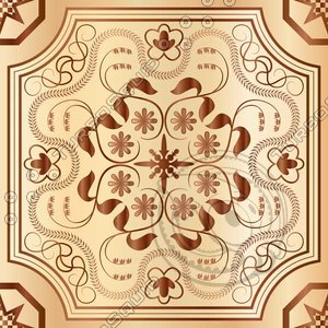 Wood mosaic seamless texture
