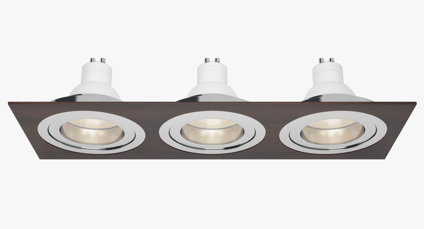 3d c4d downlight spotlight light