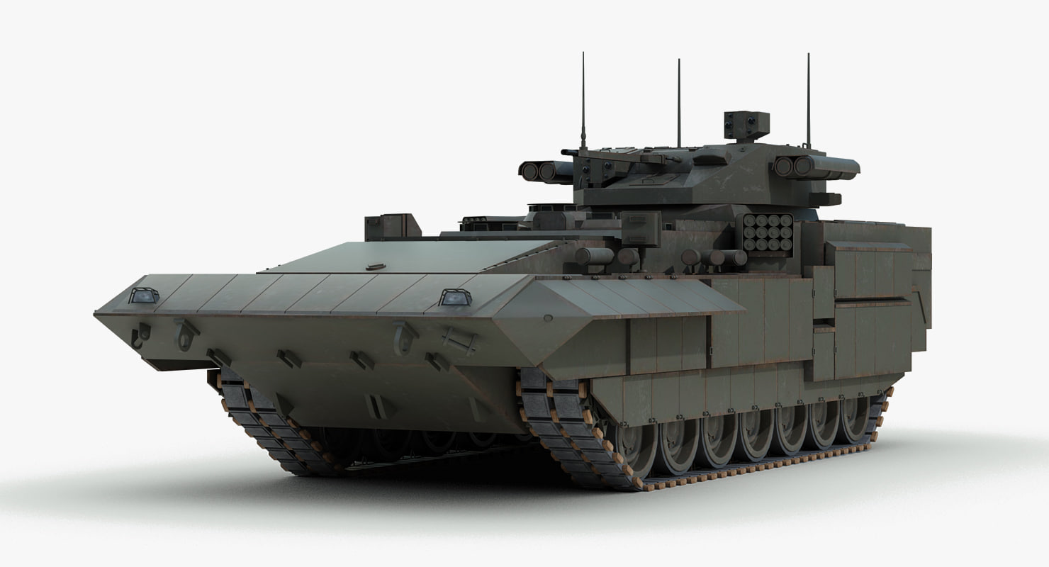 russian t15 armata 3d model