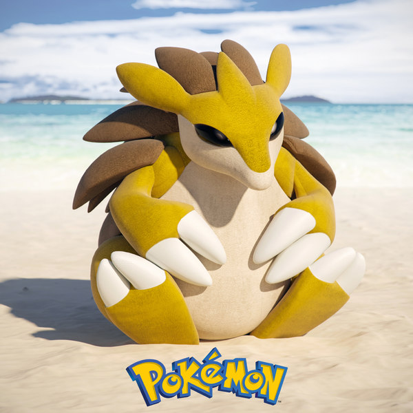 ポケモンサンドスラッシュ3dモデル Turbosquid
