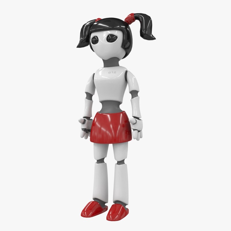 Cool Girl Robot Toy