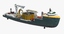 3d flexible cable laying vessel