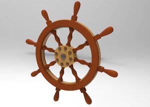 ship shipwheel obj free