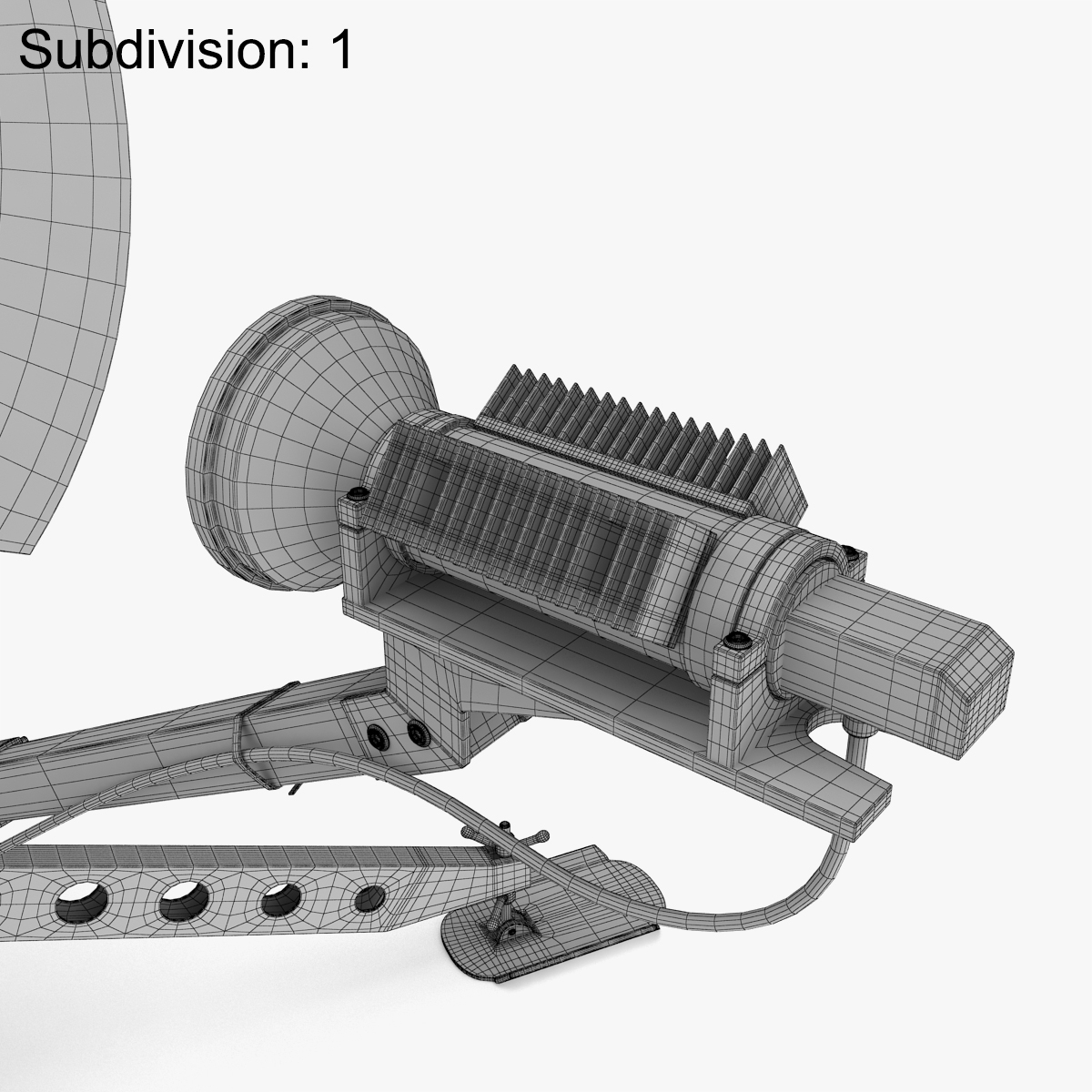 卫星天线3d模型