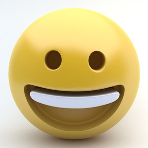 3d emoji happy