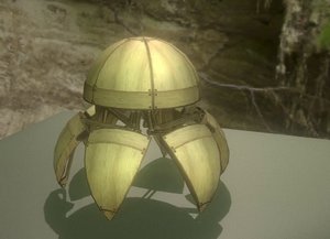 blend sphere bot wood