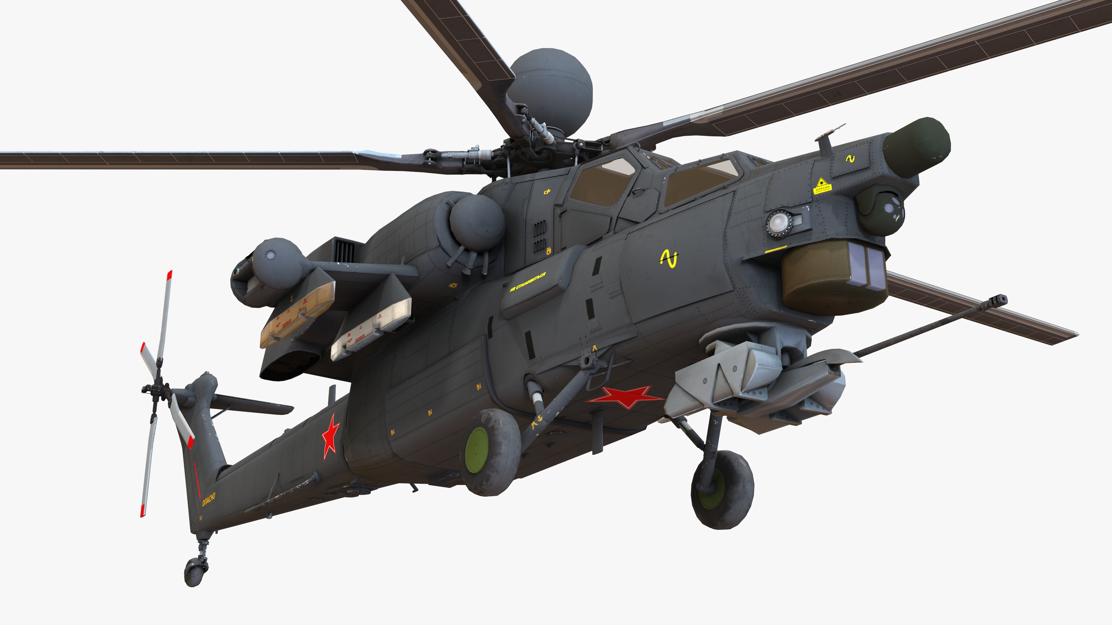 mi28 3d obj