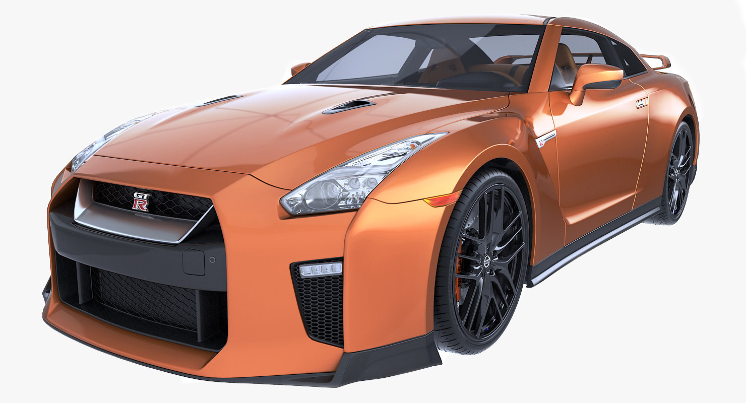 3d model gtr nissan 2017