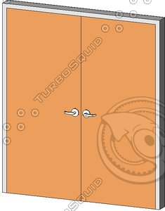 Exterior Double swing Door