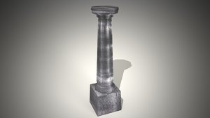 column stone obj