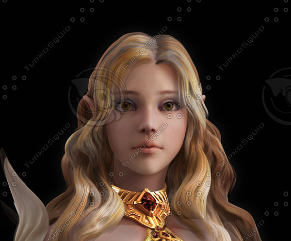 女性の顔 エヴァ01 3dモデル Turbosquid