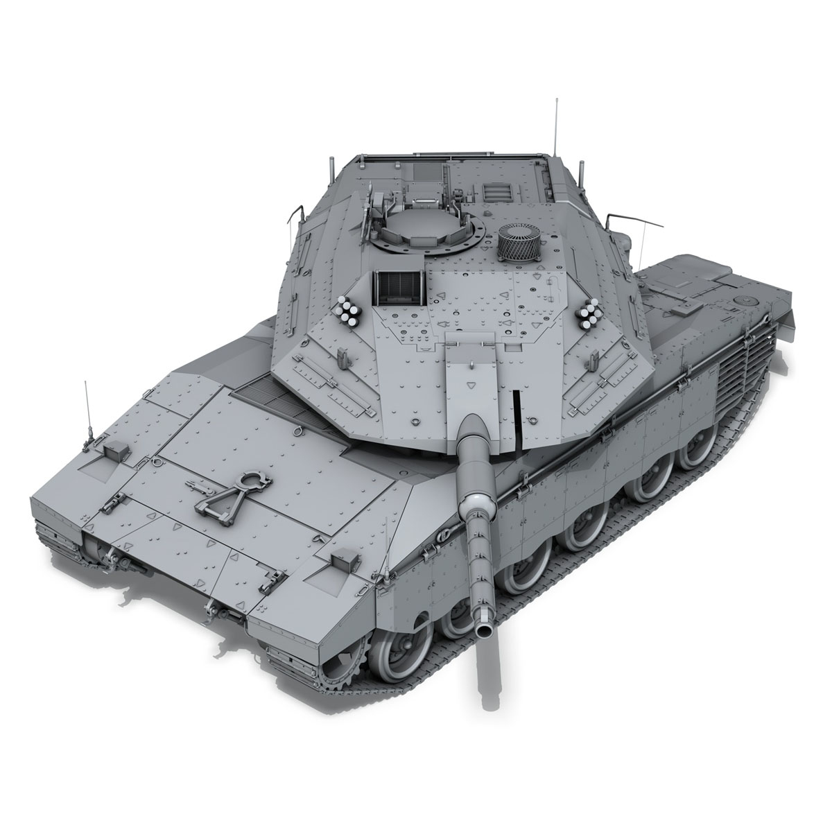 merkava iv tank 3d model