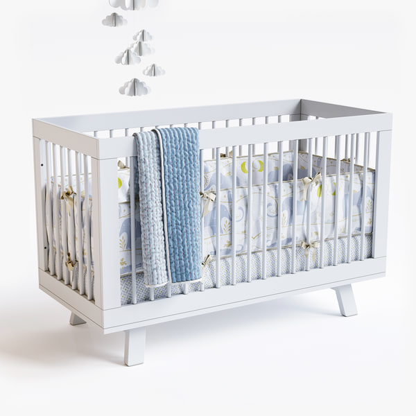 Babyletto Hudson Crib Bonavita Hudson II Lifestyle Crib Hudson