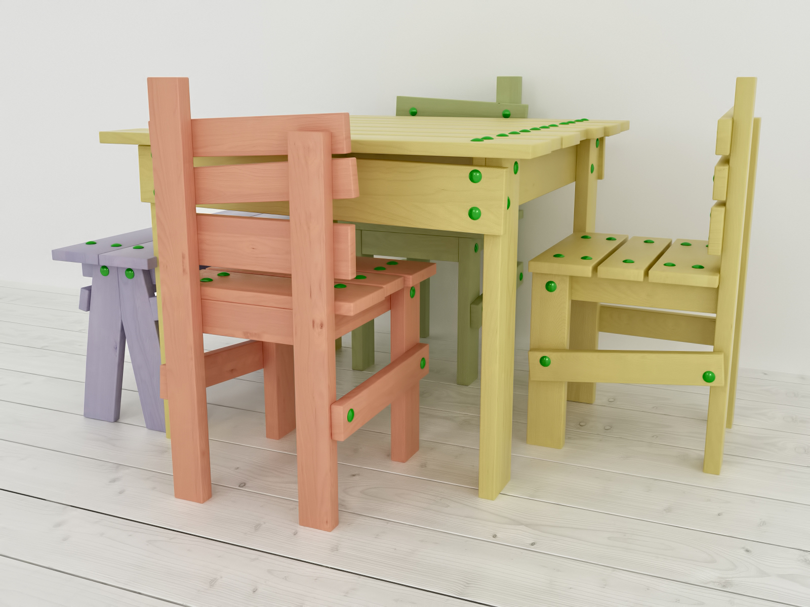 handmade wooden children furniture max