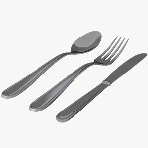 cutlery knife fork fbx