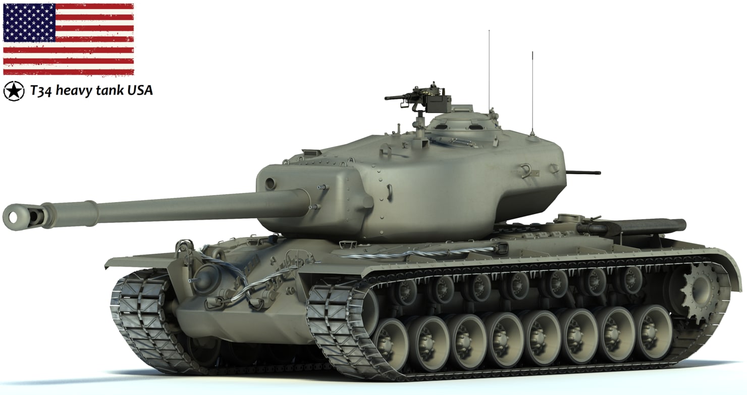 T34 heavy tank USA