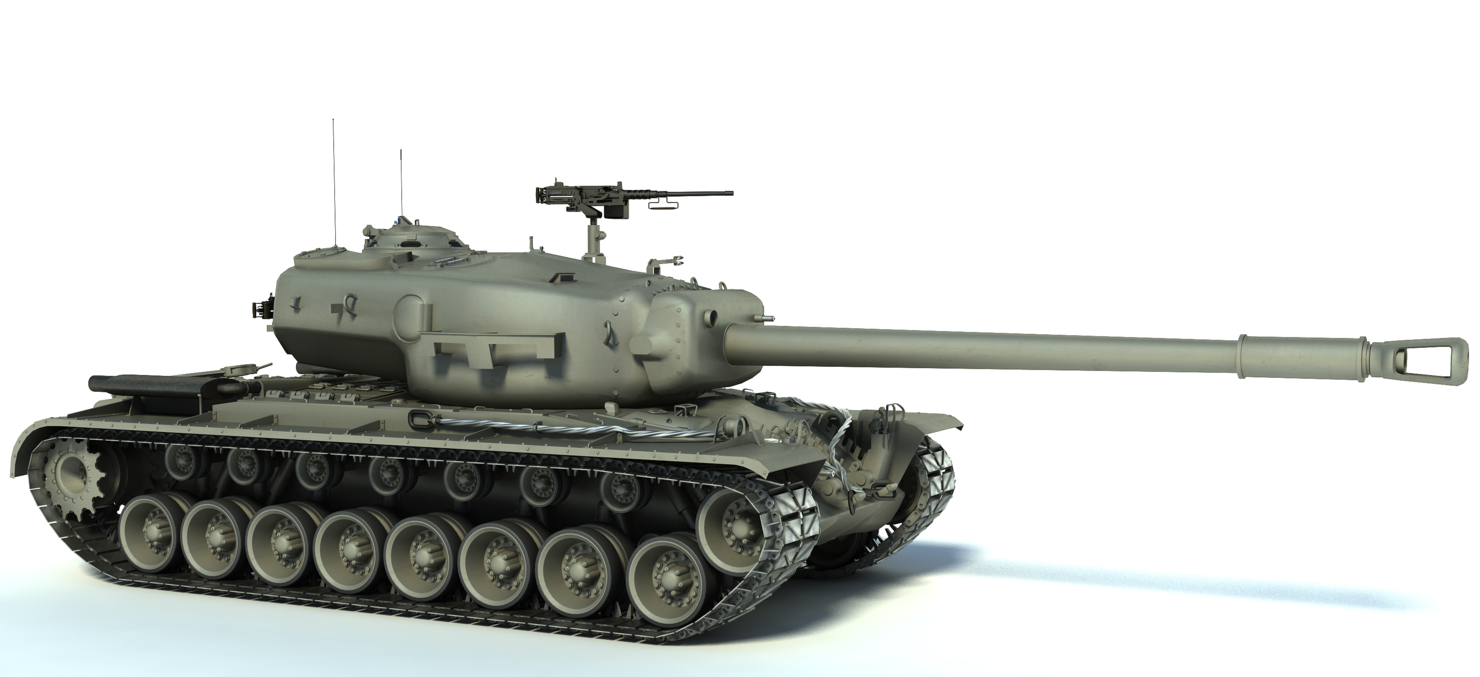 t34 heavy tank wwii 3d max