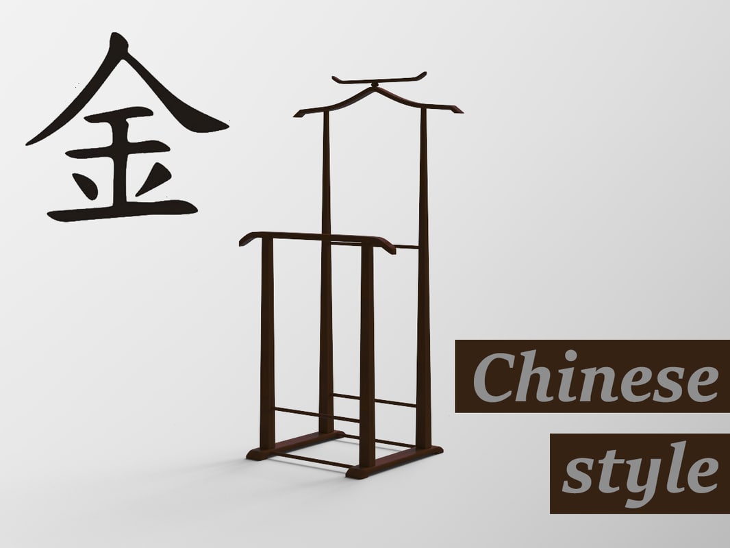 chinese hanger 3d model