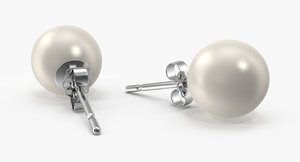 3d pearl-earrings