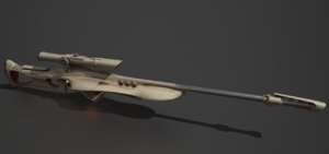 rifle reaver sniper 3d model
