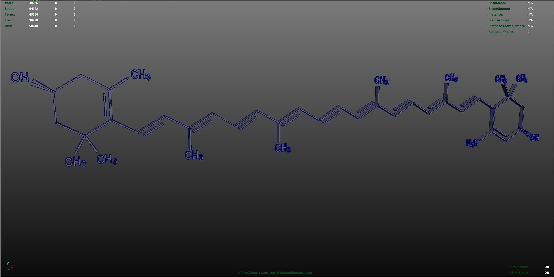 Xanthophyll Structure Obj