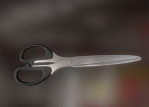3ds scissor rigged clean