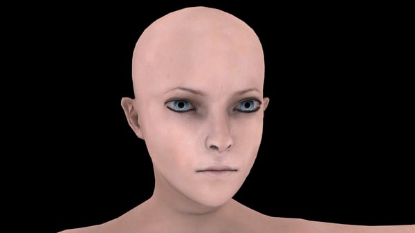 female human 3d model