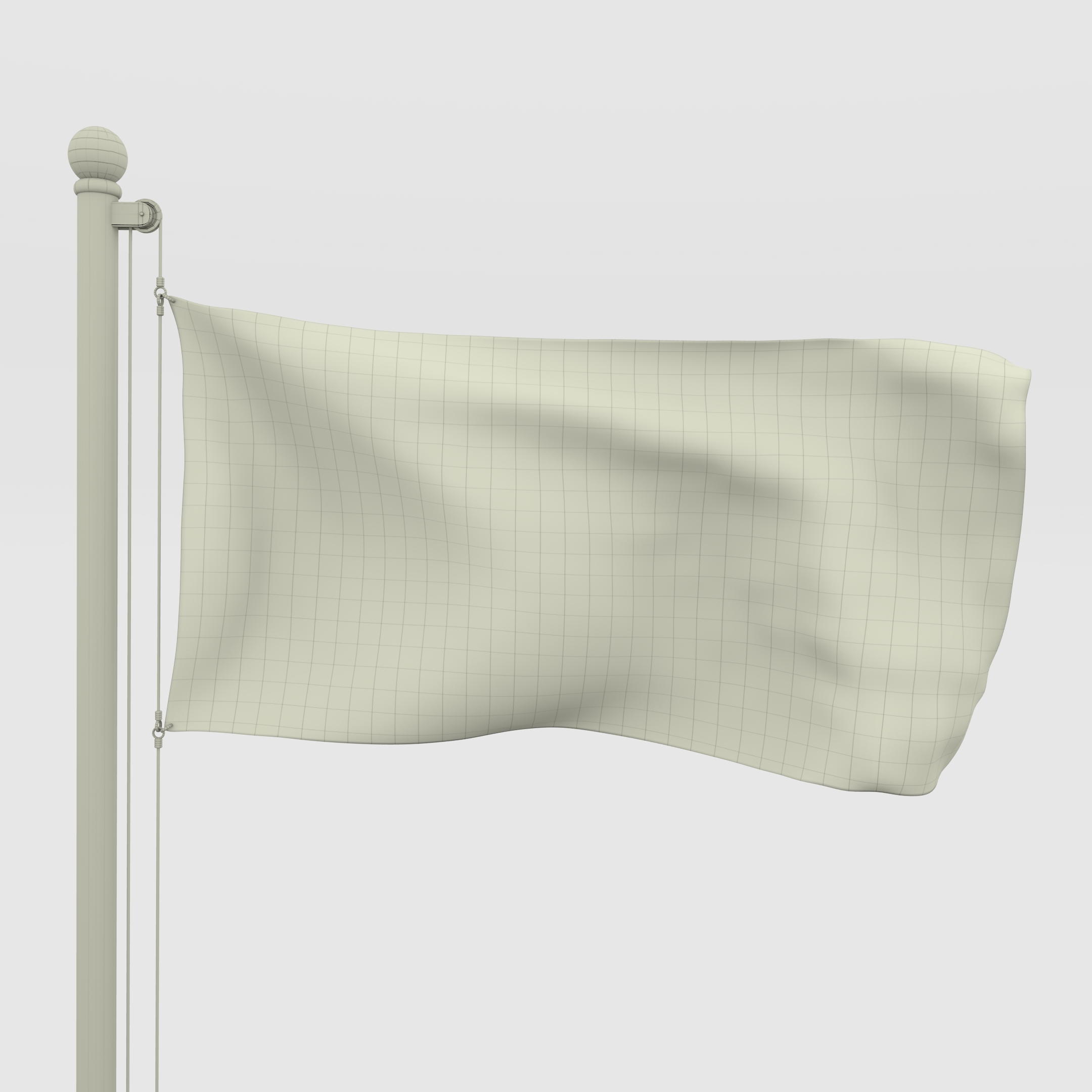 Modelo 3d Bandera De Colombia Animada Turbosquid 1088439 