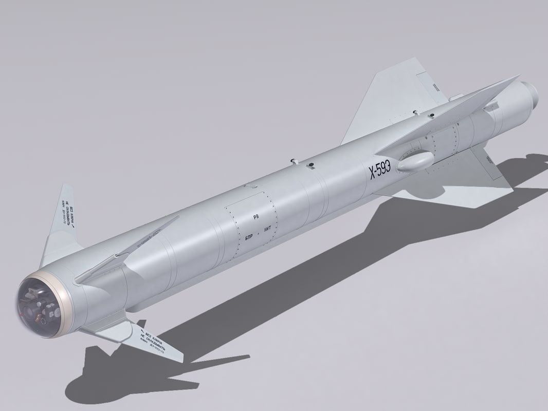 3d 3ds kh-59 missile