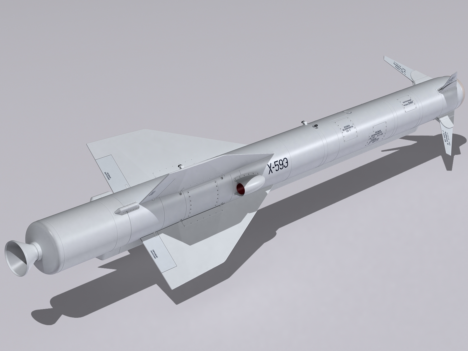 3d 3ds Kh-59 Missile