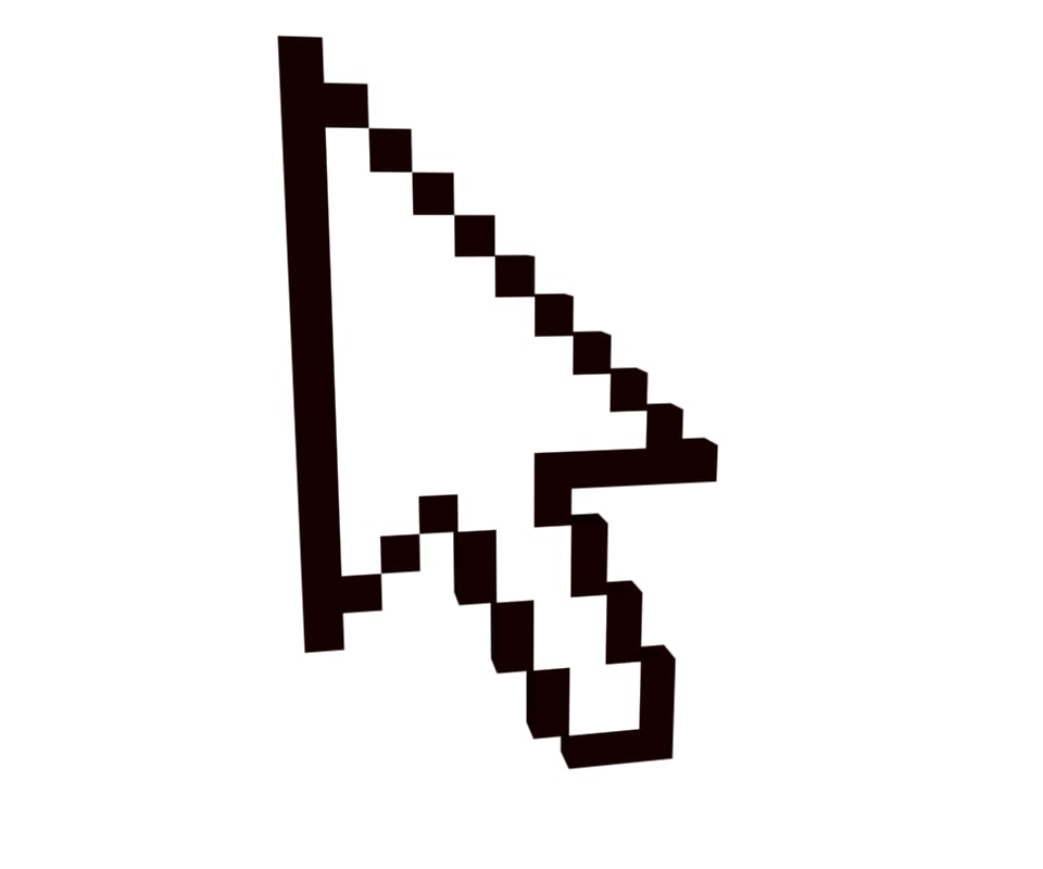 Computer Mouse Cursor Obj