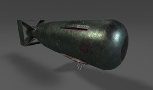 ready atomic bomb 3d model