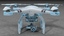3d model dji phantom 3 drone