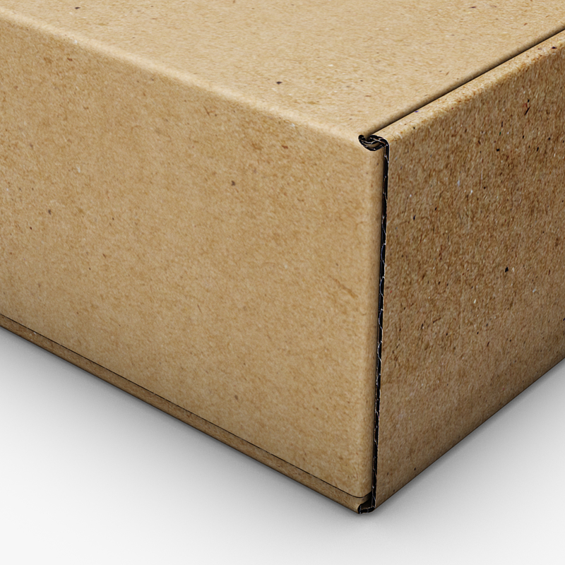 packaging box 3d obj