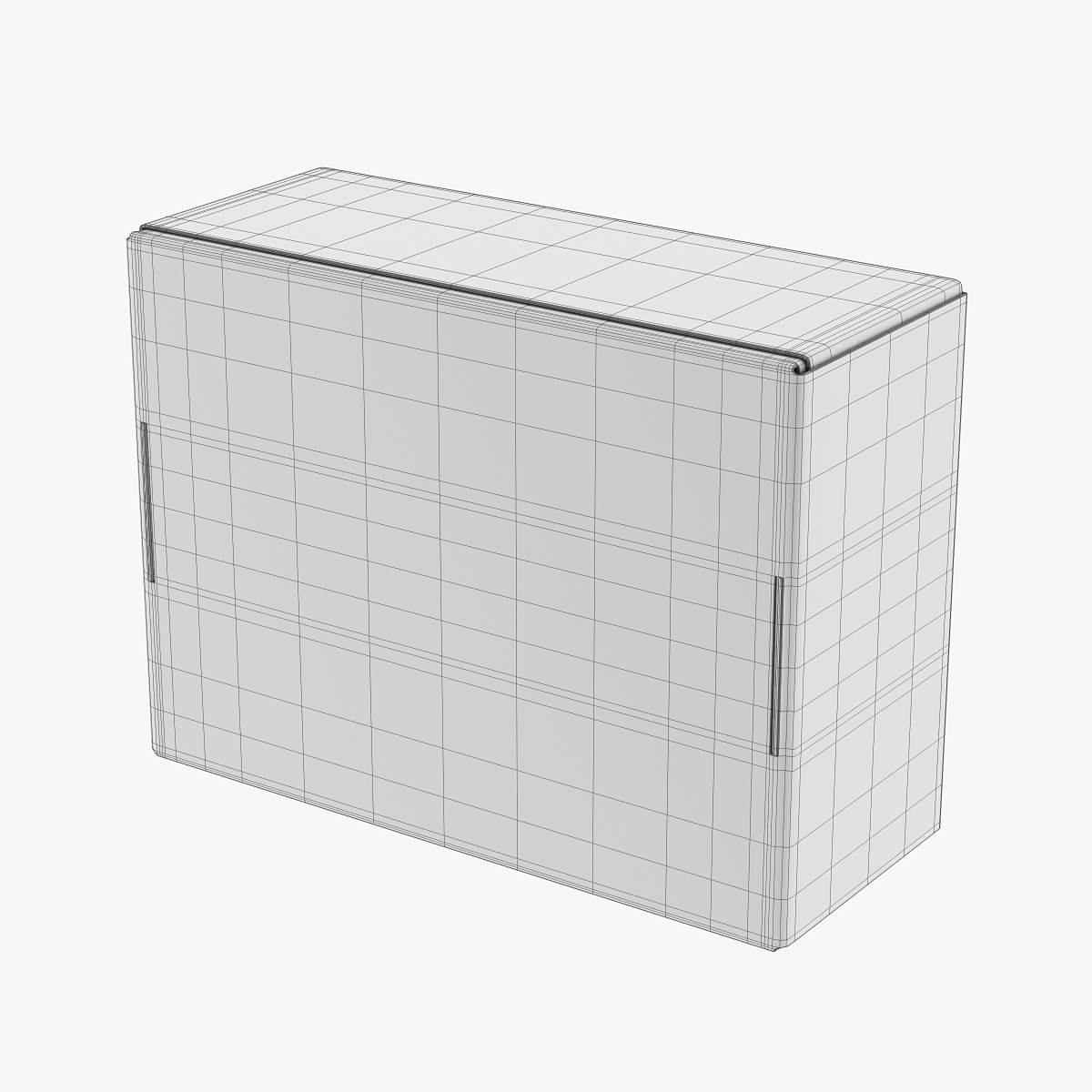 packaging box 3d obj