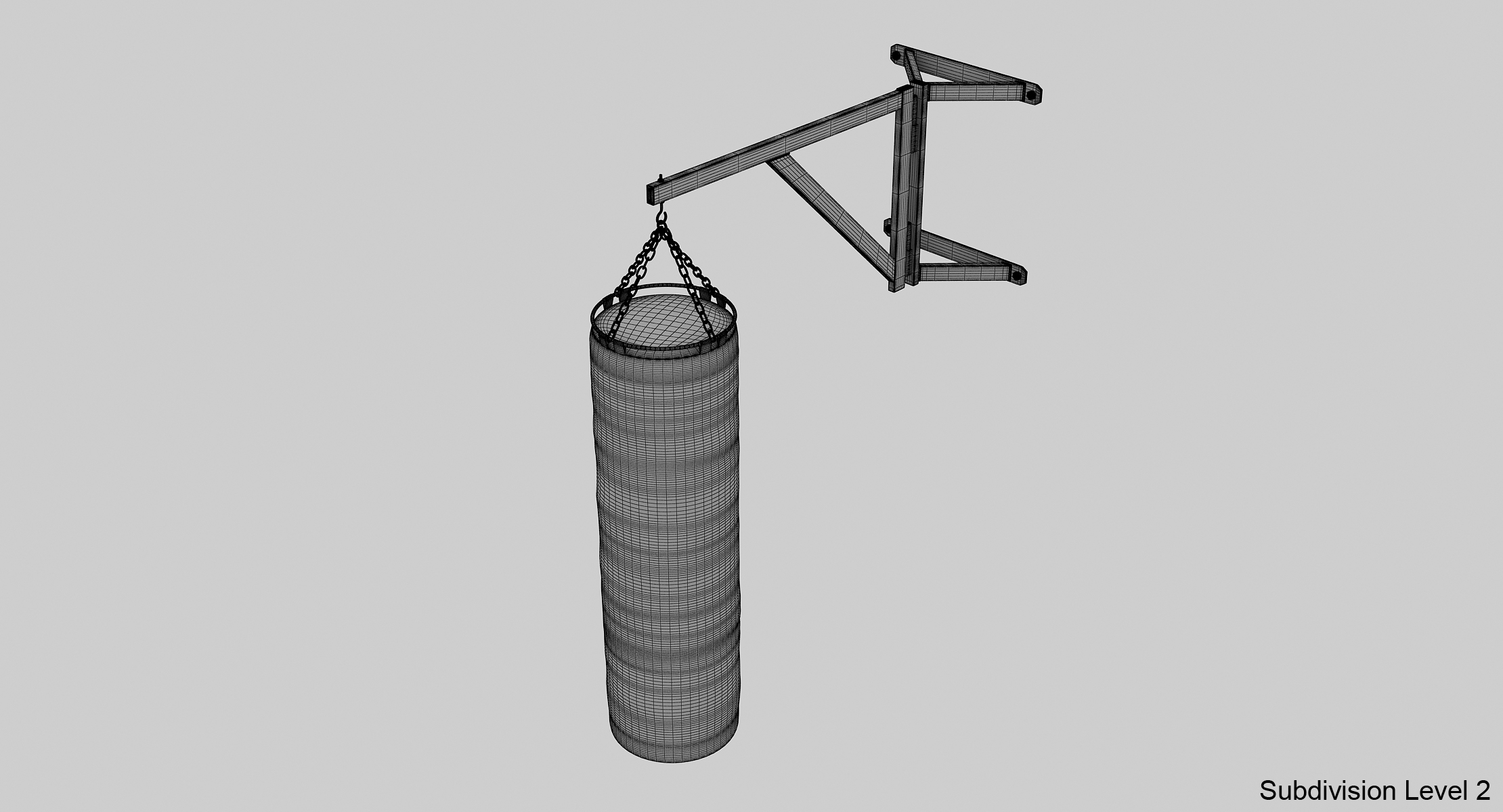 punching bag 3d model