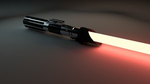 free lightsaber star wars 3d model