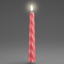 metal candle holder 3d max