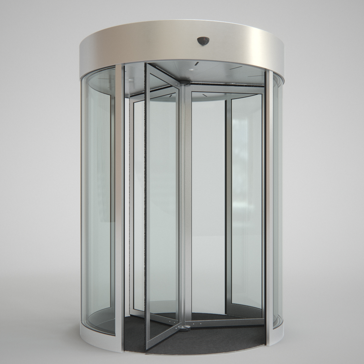 3d model revolving door