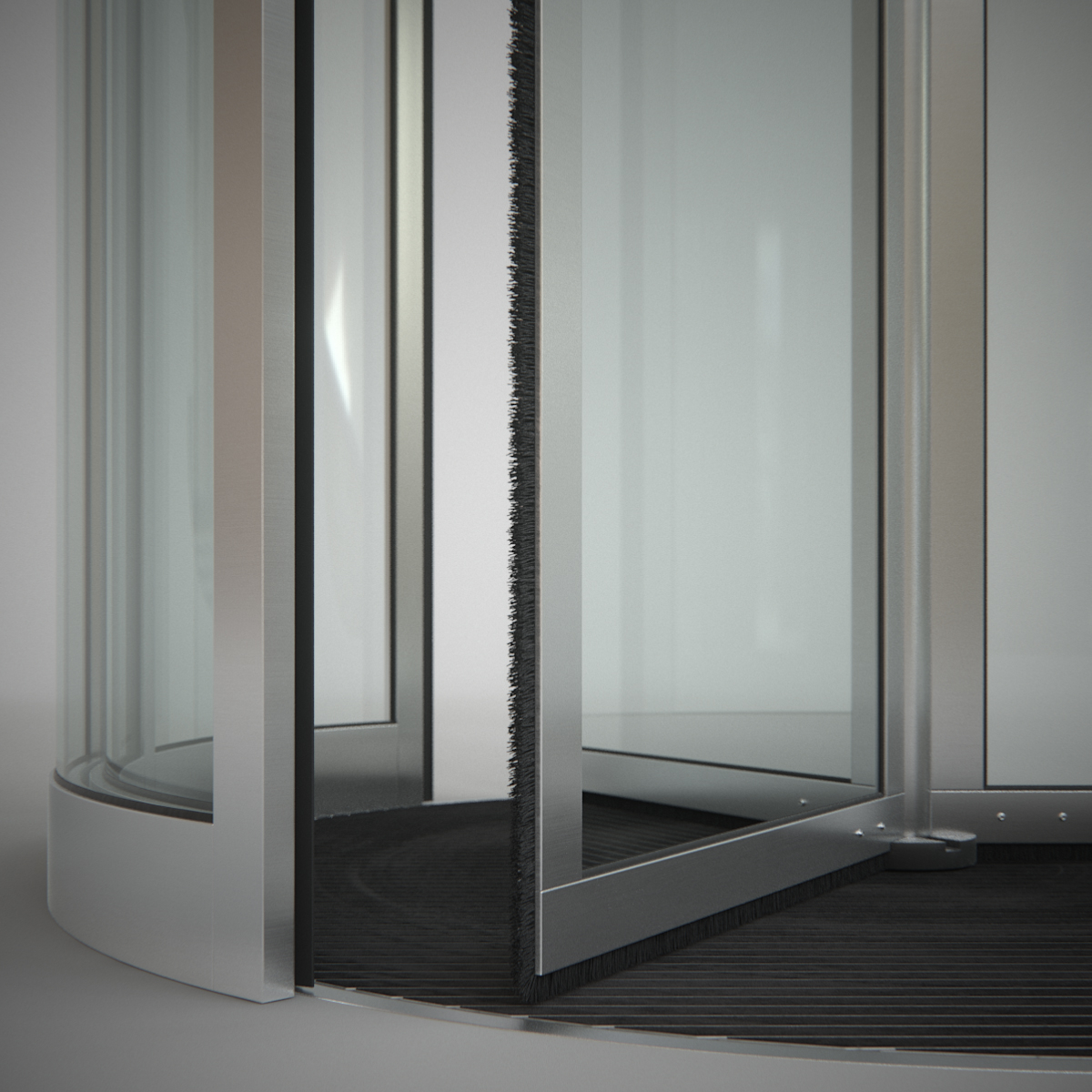 3d model revolving door