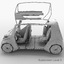 3d electric car model